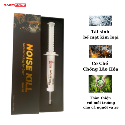 Phụ Gia Dầu Hộp Số Scatter Scooter Gear Oil  HSP  Noise Kill Tái Sinh Bề Mặt Kim Loại Bên Trong Hộp Số Xe Ga