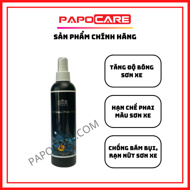 Chai Xịt Bóng Sơn Xe, Wax Làm Bóng Sơn Xe Hi-Shine – PAPOCARE