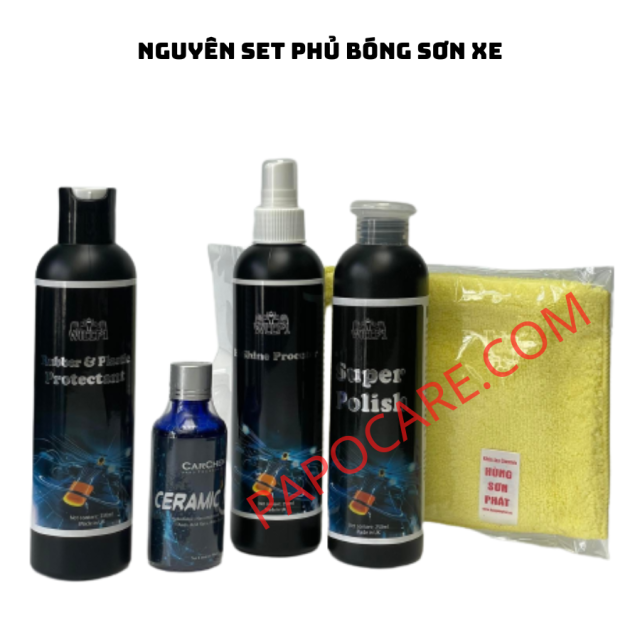 Ceramic Pro  Phủ Sơn Nhám Xe, Bảo Vệ Bề Mặt Sơn Xe Máy Ô Tô – PAPOCARE