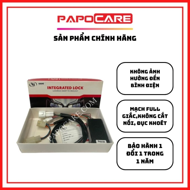 Mạch Tắt Đèn Pha MXKING INTEGRATED LOCK Full Giắc, Không Khoan Cắt, Không Đấu Dây - PAPOCARE