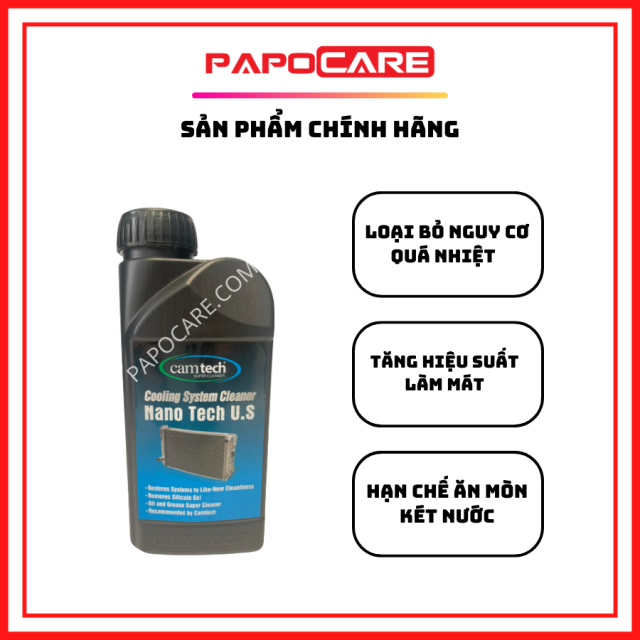Dung Dịch Súc Két Nước Camtech Cho Xe Máy – PAPOCARE