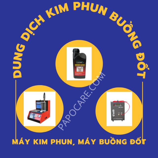 Dung Dịch Vệ Sinh Kim Phun Buồng Đốt INJECTOR CLEANER Camtech Dành Cho Máy Vệ Sinh Kim Phun Và Buồng Đốt - PAPOCARE