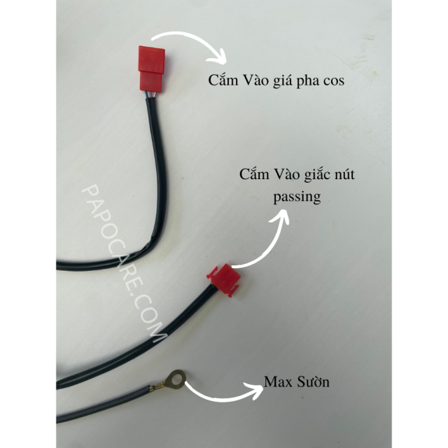 Mạch Tắt Đèn Pha SIRIUS Và JUPITER INTEGRATED LOCK Full Giắc, Không Khoan Cắt, Không Đấu Dây - PAPOCARE