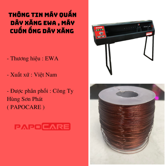 Máy Quấn Dây Xăng EWA , Máy Cuốn Ống Dây Xăng