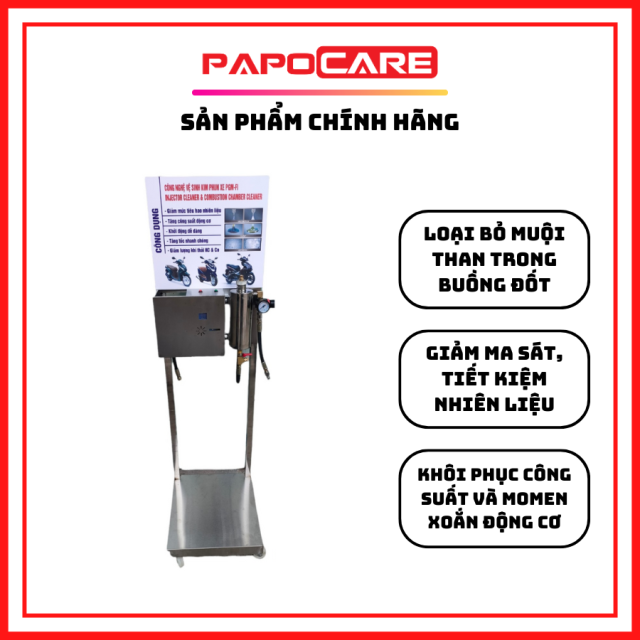 Máy Vệ Sinh Kim Phun Buồng Đốt Camtech 2 IN 1
