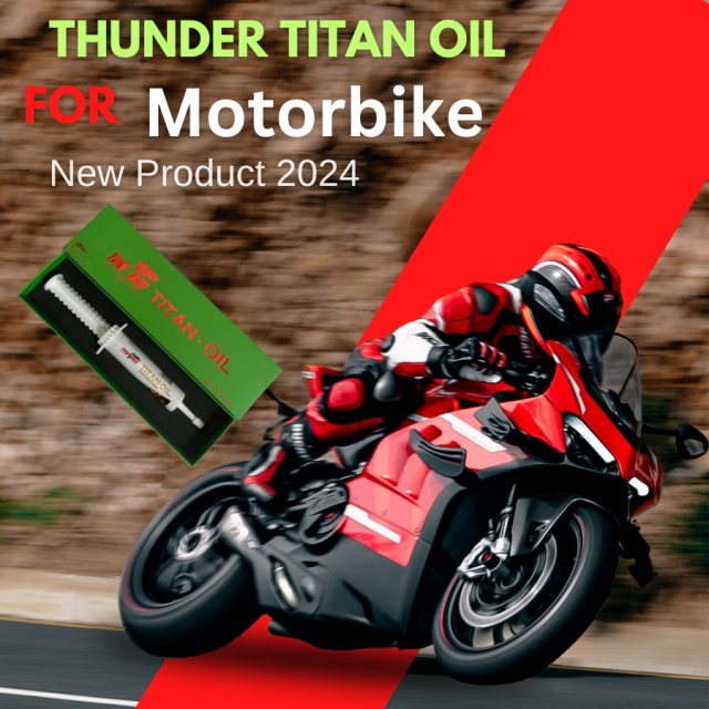 Phụ Gia Dầu Động Cơ Thunder Titan Oil Tái Sinh Bề Mặt Kim Loại Bên Trong Động Cơ Xe