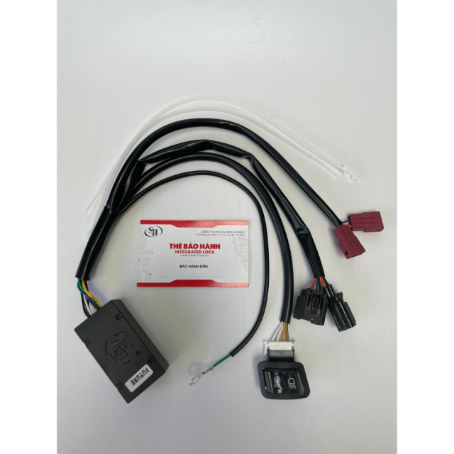Công Tắc Passing SH, Mạch Tắt Đèn Pha FUTURE INTEGRATED LOCK Full Giắc, Không Khoan Cắt, Không Đấu Dây - PAPOCARE