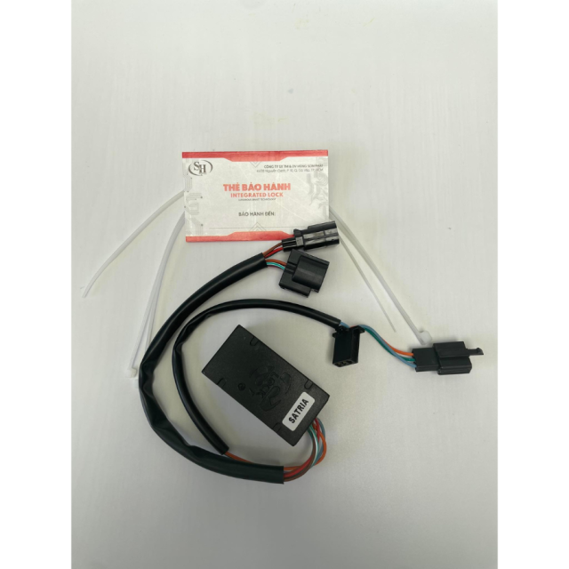 Mạch Tắt Đèn Pha SATRIA INTEGRATED LOCK Full Giắc, Không Khoan Cắt, Không Đấu Dây - PAPOCARE