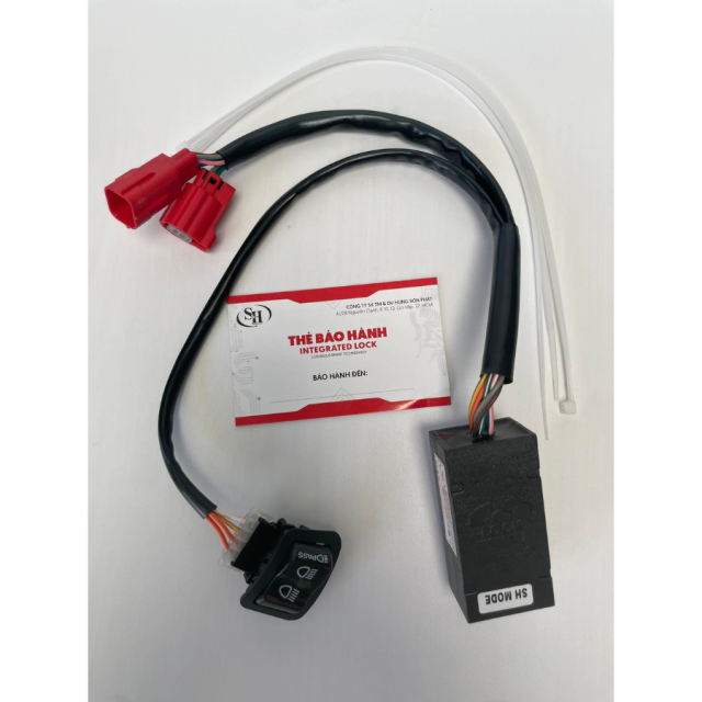 Công Tắc Passing SH, Mạch Tắt Đèn Pha SH MODE INTEGRATED LOCK Full Giắc, Không Khoan Cắt, Không Đấu Dây - PAPOCARE