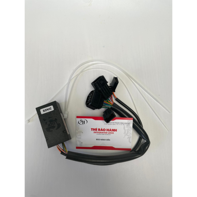 Mạch Tắt Đèn Pha SONIC INTEGRATED LOCK Full Giắc, Không Khoan Cắt, Không Đấu Dây - PAPOCARE