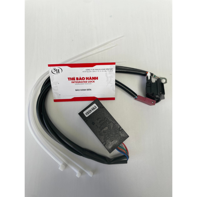 Công Tắc Passing SH, Mạch Tắt Đèn Pha VISION INTEGRATED LOCK Full Giắc, Không Khoan Cắt, Không Đấu Dây - PAPOCARE