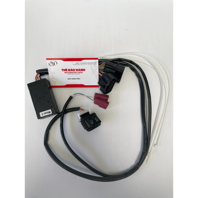 Công Tắc Passing SH, Mạch Tắt Đèn Pha WINNER X INTEGRATED LOCK Full Giắc, Không Khoan Cắt, Không Đấu Dây - PAPOCARE