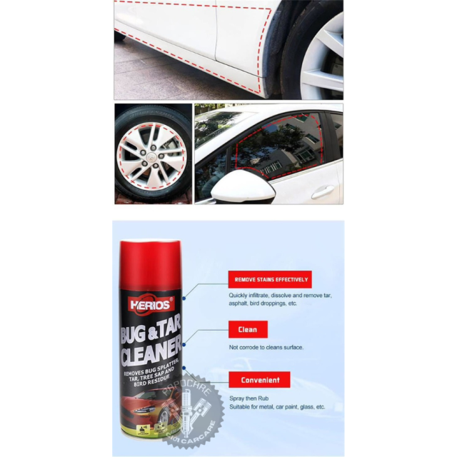 Chai Tẩy Nhựa Đường, Keo Dán HERIOS Công Nghệ Đức 450ml